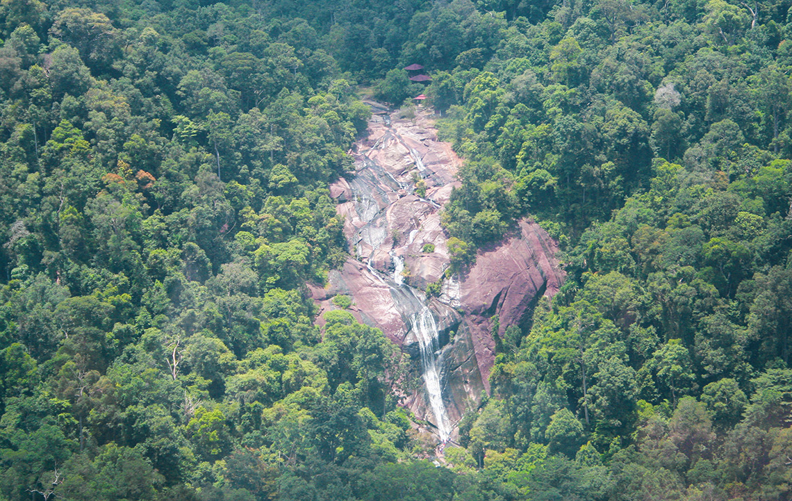 Seven Wells waterval op Langkawi