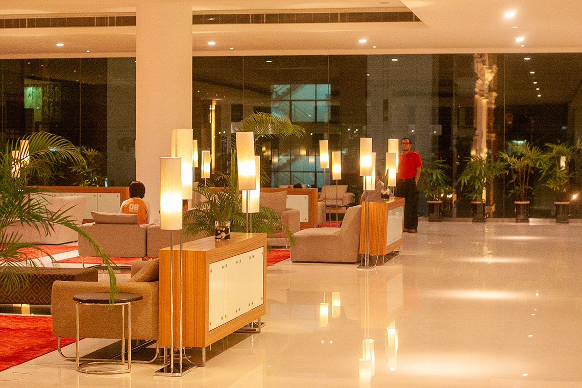 Pullman Kuching. Heerlijk luxe hotel in het centrum van de stad Kuching.
