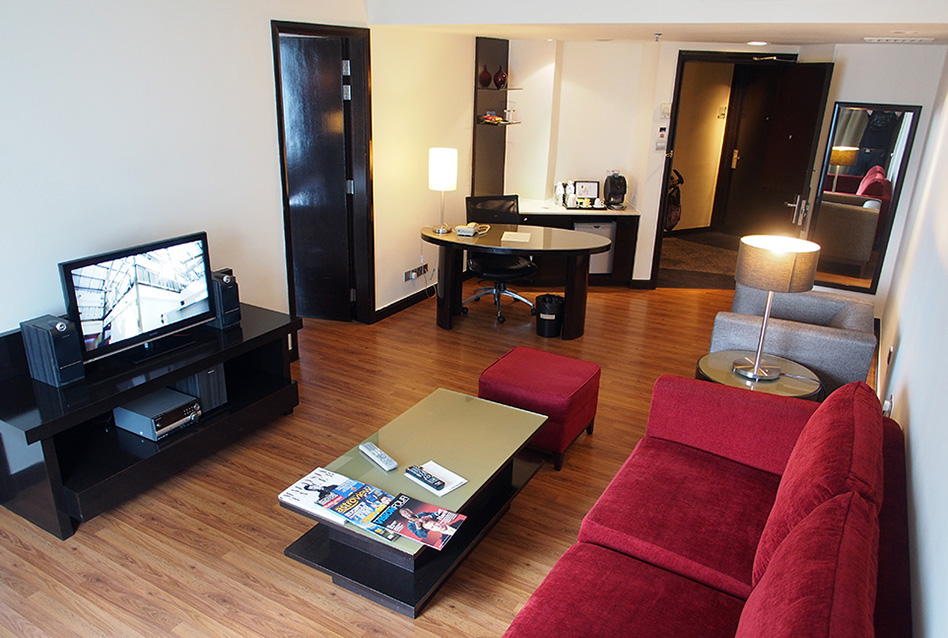 Onze suite in Novotel Kuala Lumpur