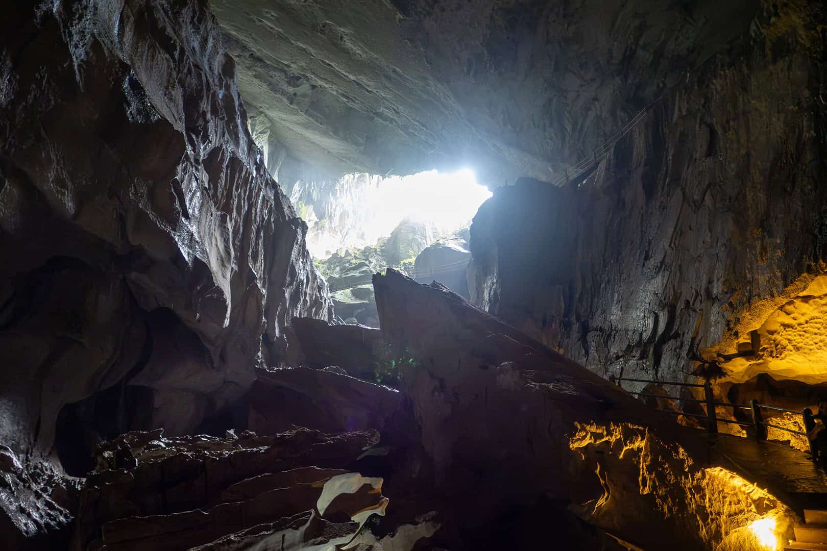 Clearwater Cave in Mulu National Park Clearwater Cave in Mulu National Park