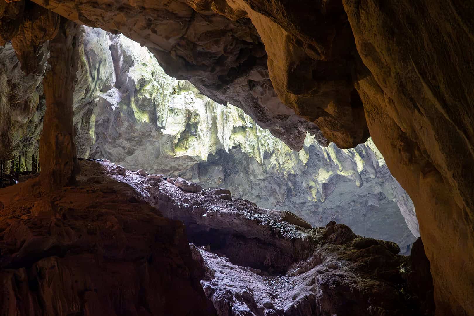 Clearwater Cave bovenzijde Clearwater Cave bovenzijde