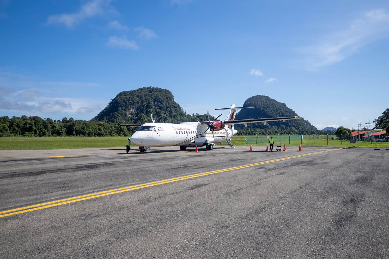Vliegtuig Borneo Air Mulu Vliegtuig Borneo Air Mulu