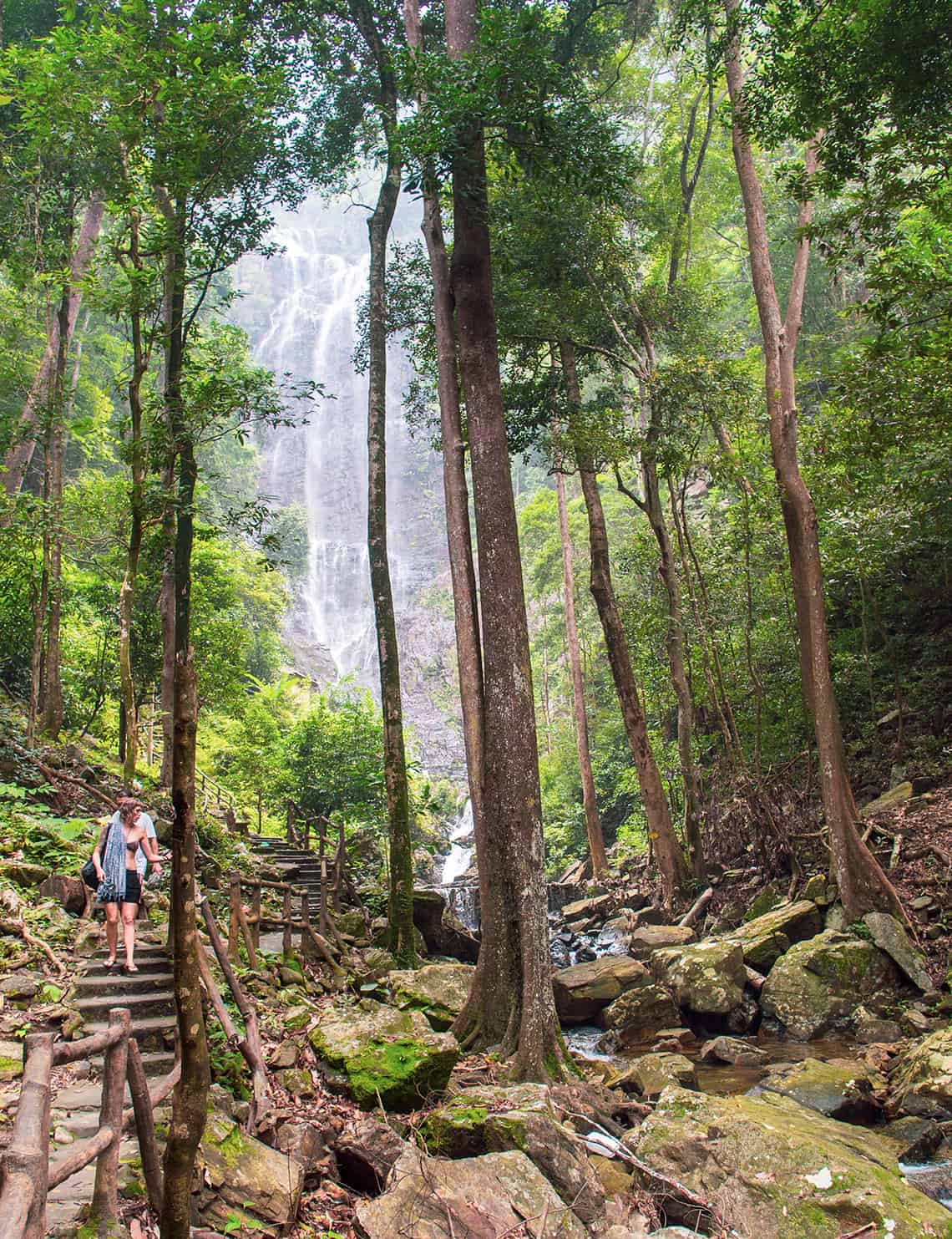 Temurun waterval