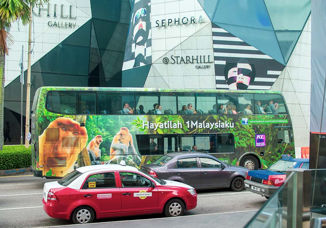 Hop-on Hop-off bus in Kuala Lumpur