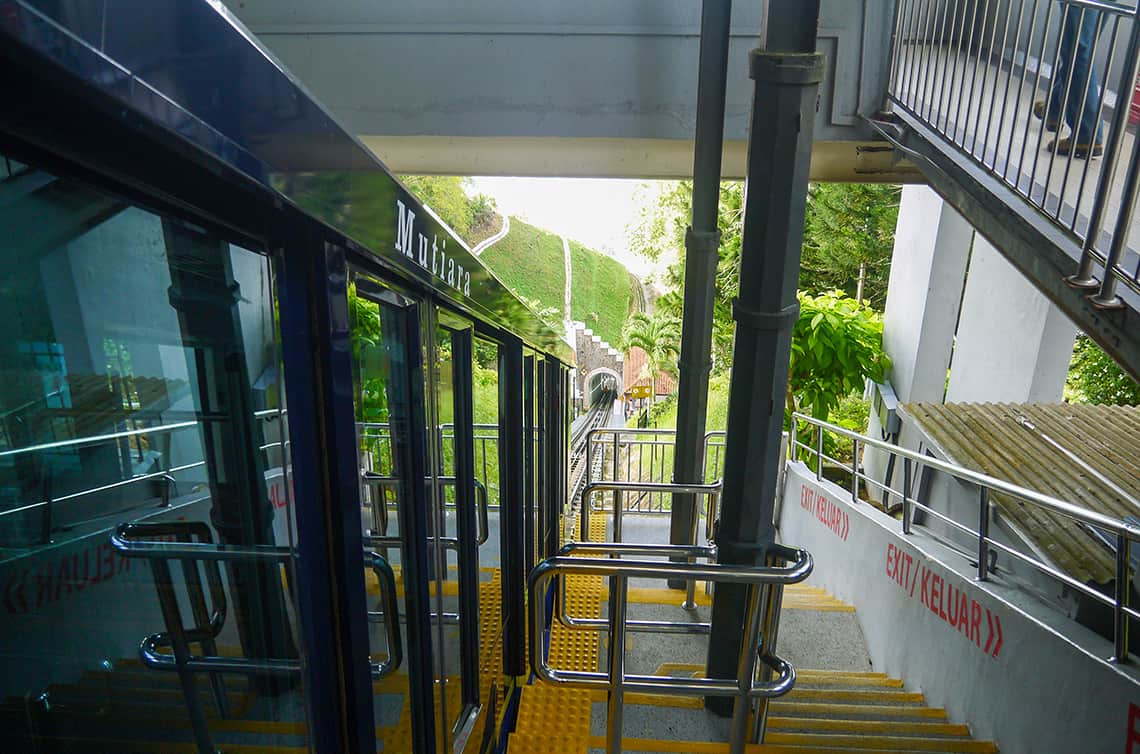 Treinstation Penang Hill