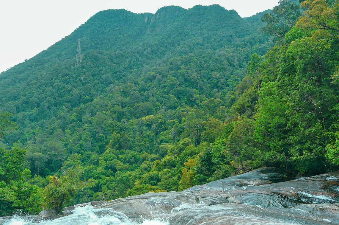 Seven Wells waterval op Langkawi