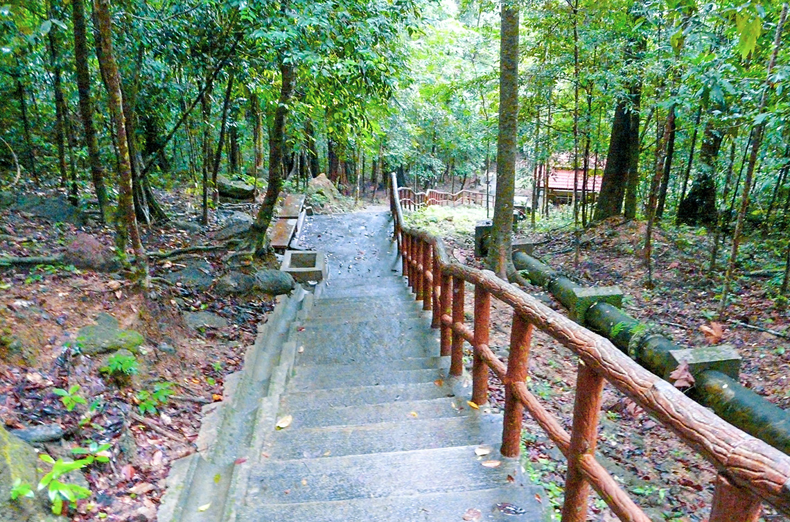 Seven Wells waterval op Langkawi