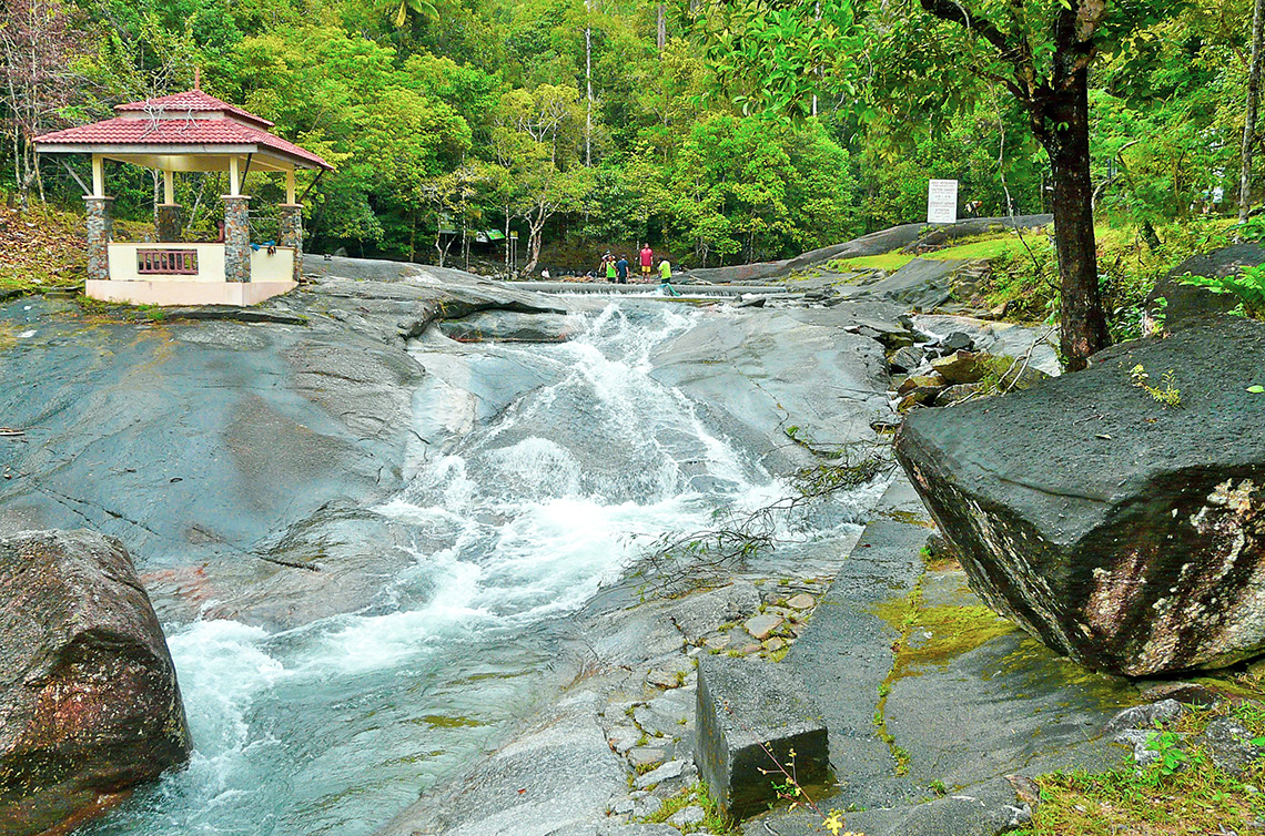 Seven Wells waterval op Langkawi