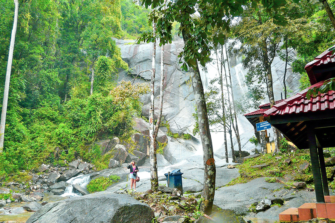 Seven Wells waterval op Langkawi