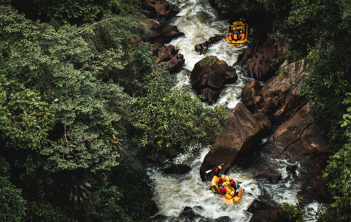 Rafting in Maleisie