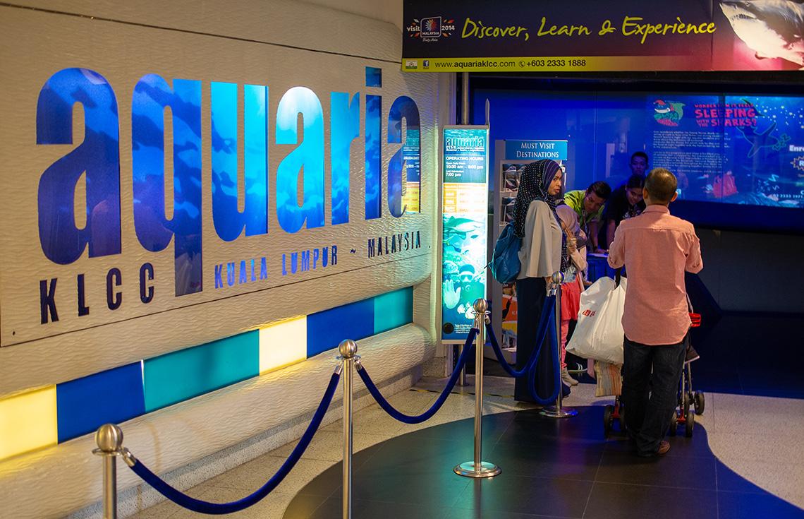 Aquaria KLCC in Kuala Lumpur