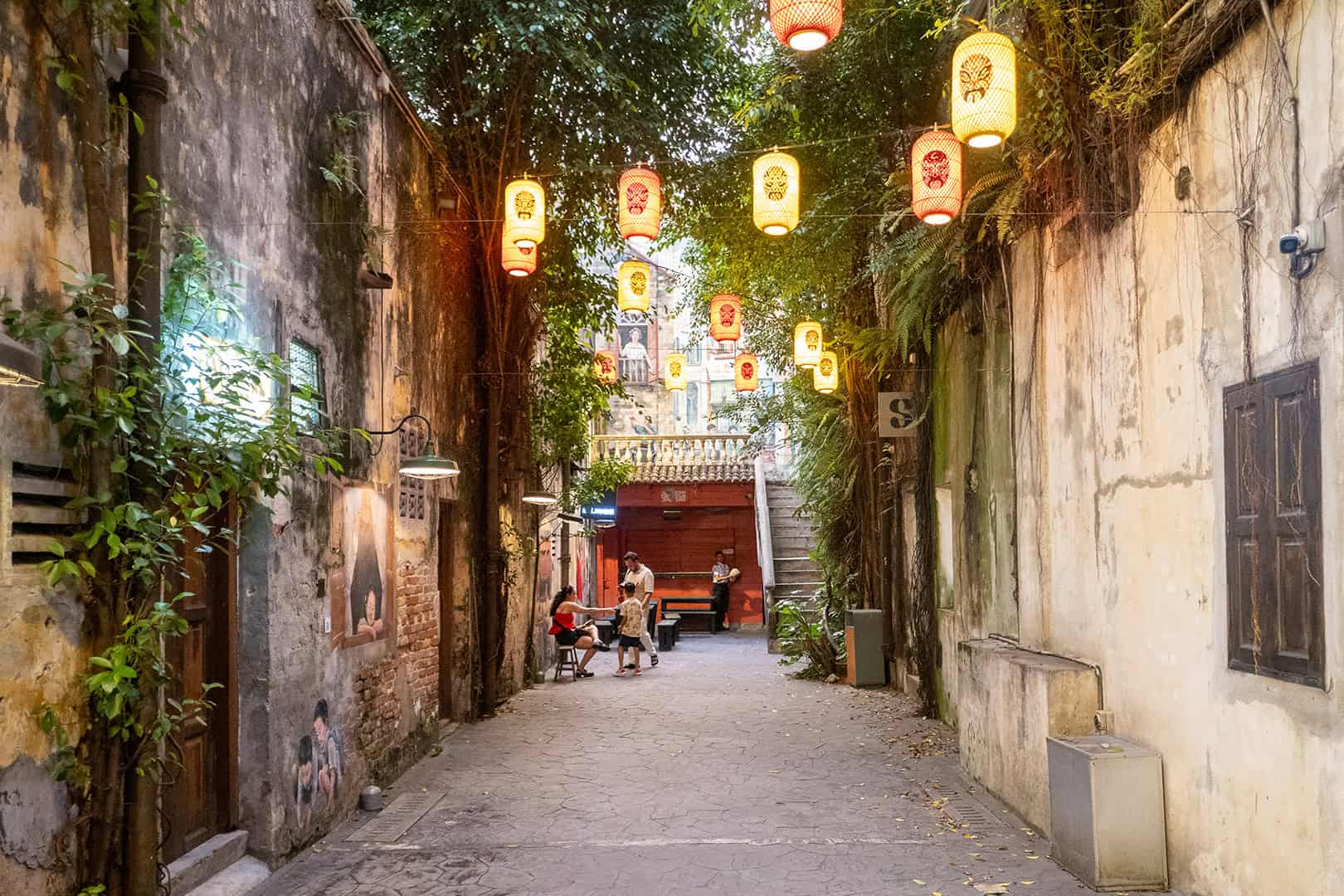 Sfeerimpressie Kwai Chai Hong, Chinatown, Kuala Lumpur