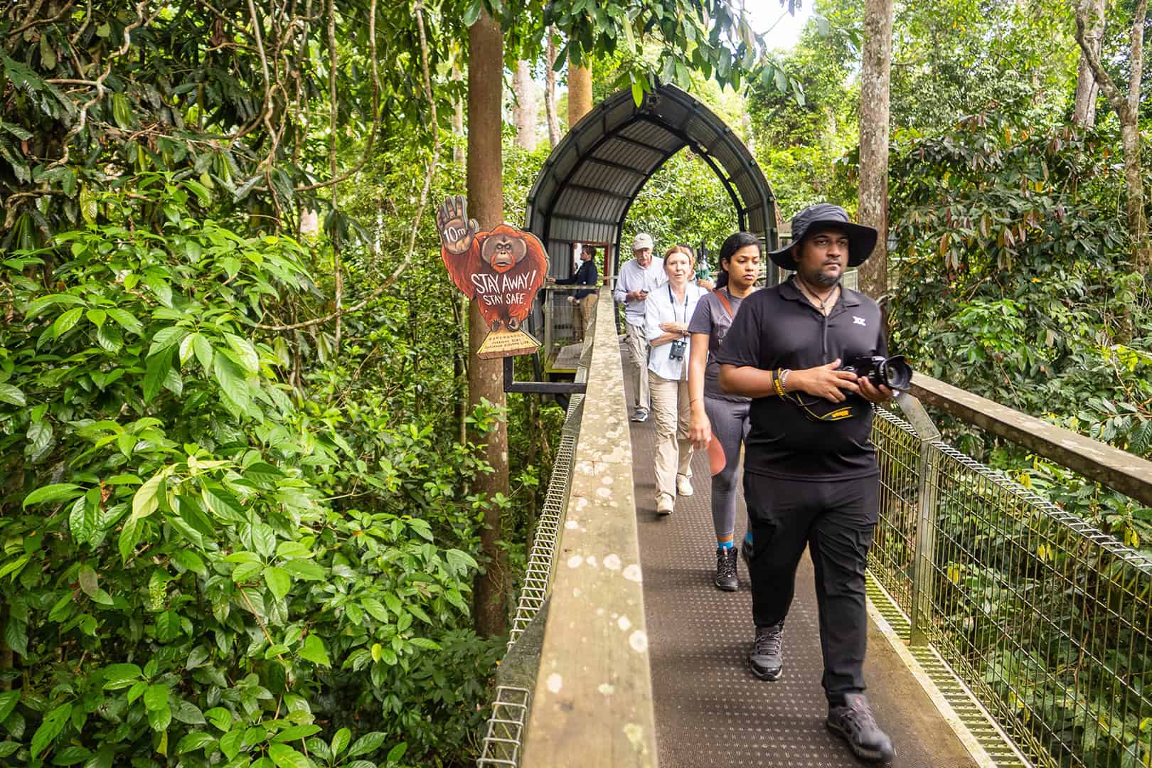 Walking route Bornean Sun Bear Conservation Centre (BSBCC)