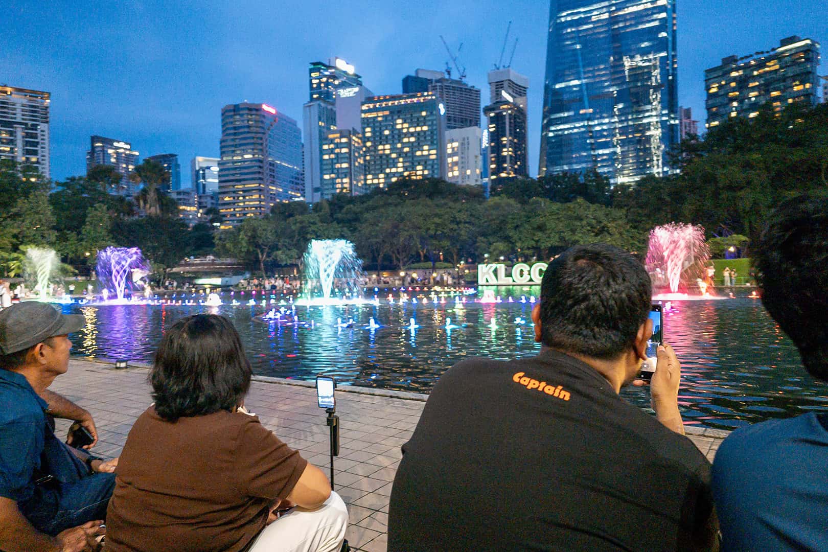 Lake Symphony Water Show, Suria KLCC in Kuala Lumpur