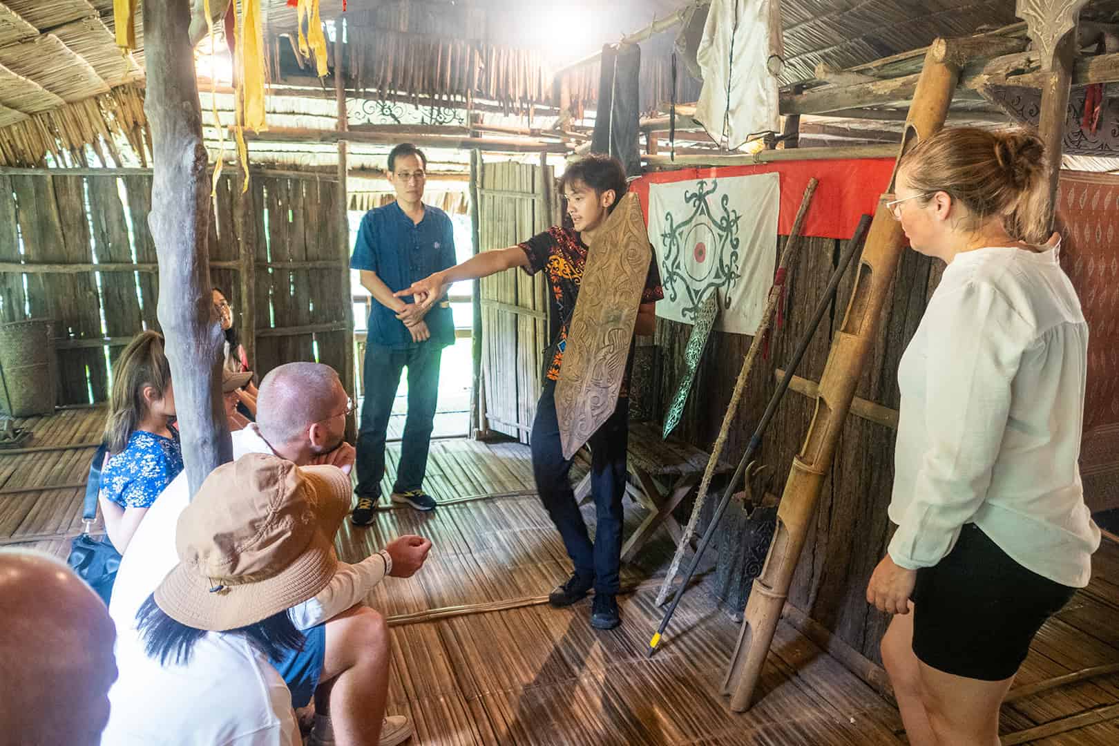 Traditionele dingen bij Mari Mari Cultural Village (Kota Kinabalu)
