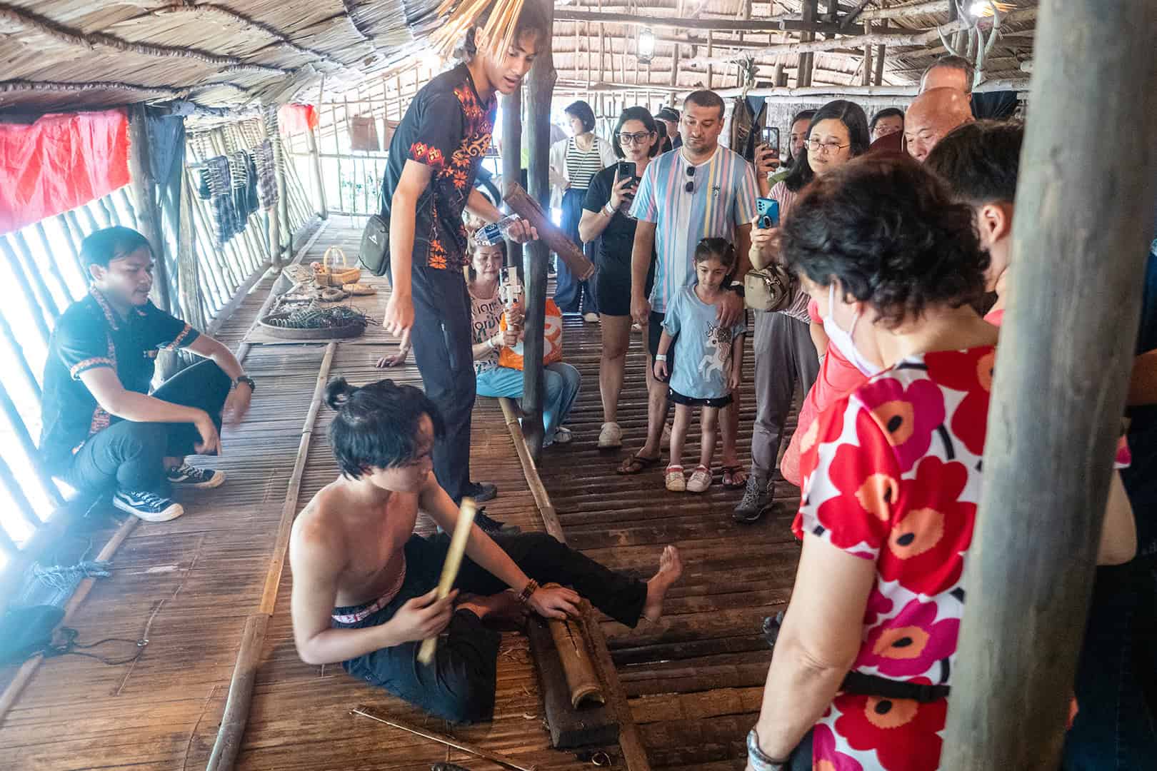 Vuur maken Mari Mari Cultural Village (Kota Kinabalu)