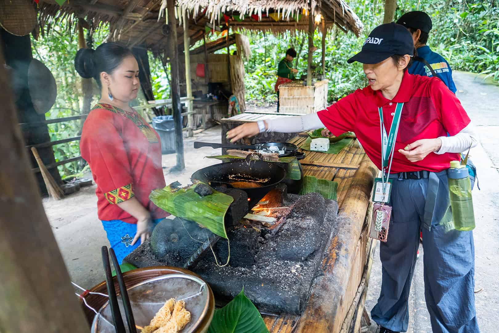 Lekker eten Mari Mari Cultural Village (Kota Kinabalu)