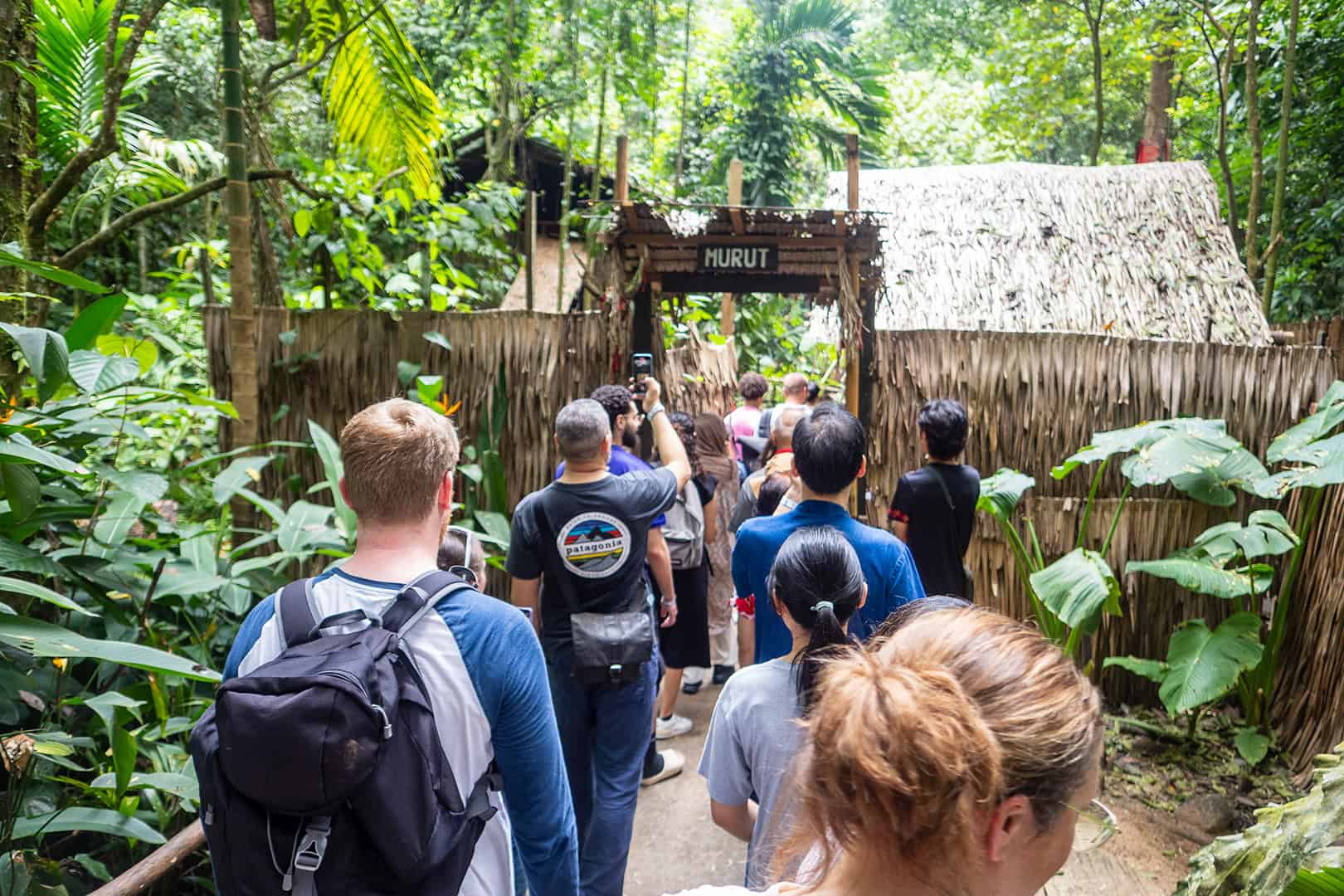 Murut bij Mari Mari Cultural Village (Kota Kinabalu)