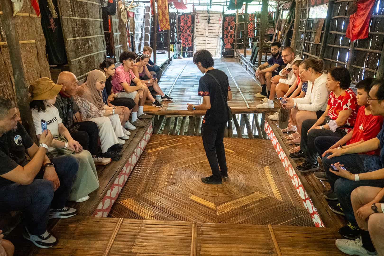 Lansaran bij Mari Mari Cultural Village (Kota Kinabalu)