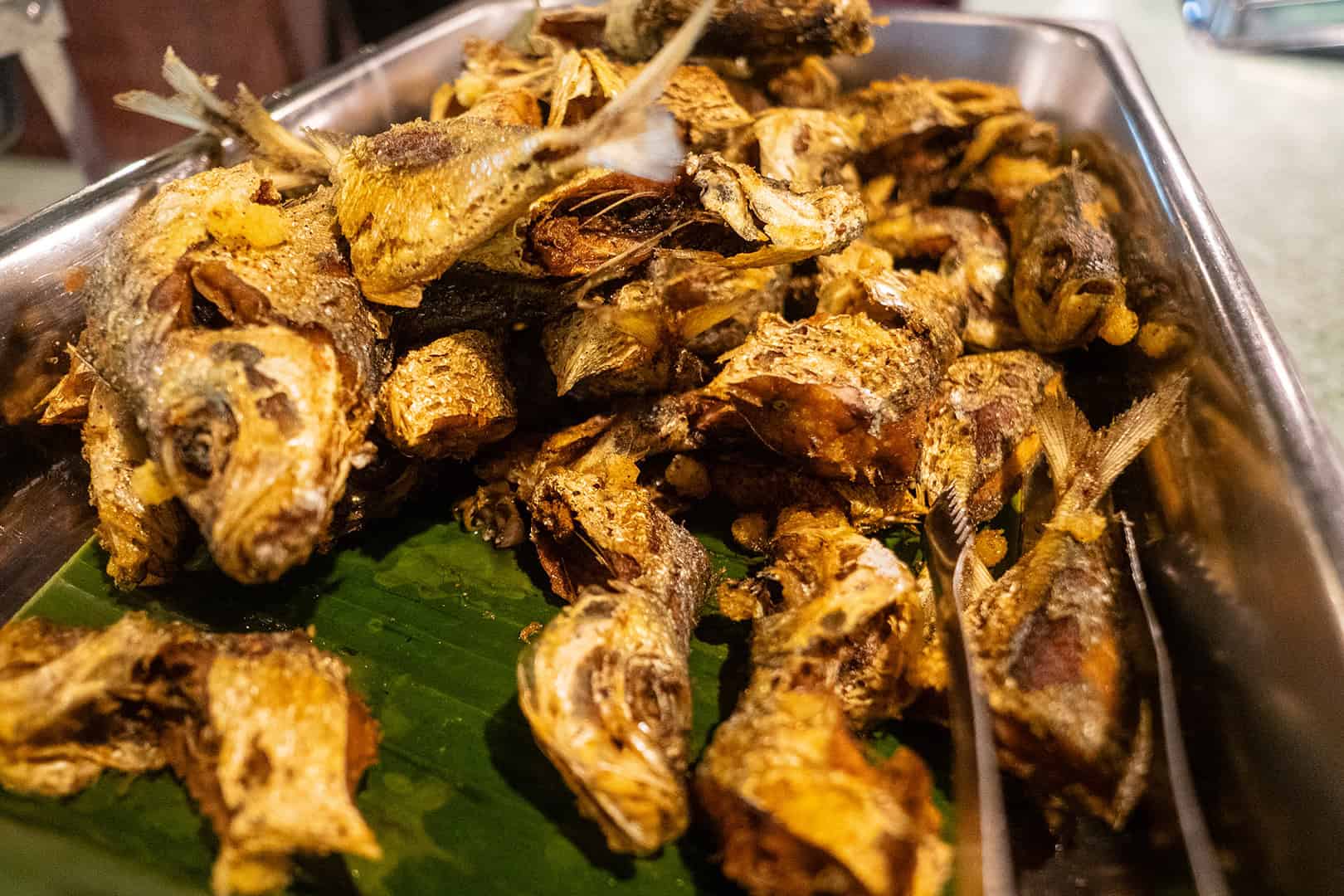 Heerlijke gerechten bij Mari Mari Cultural Village (Kota Kinabalu)