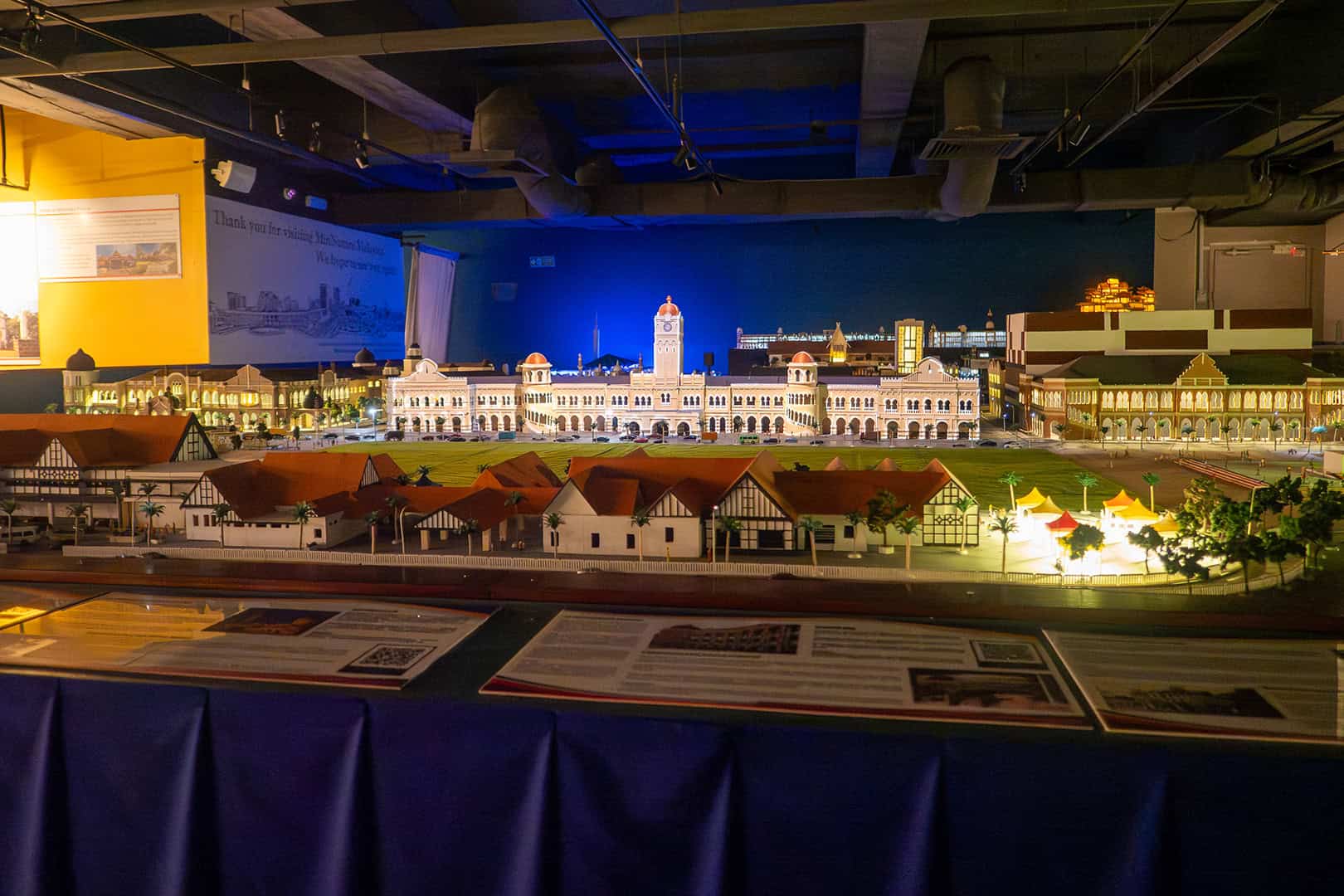 Merdeka Square in Kuala Lumpur (miniatuur)