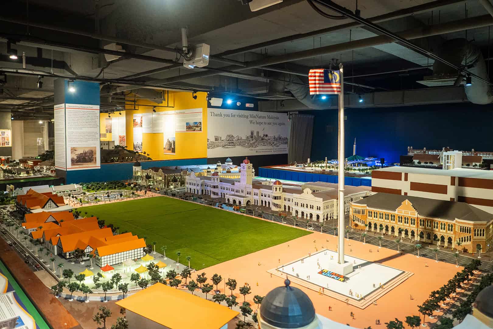 Enorme marquettes bij MinNature Malaysia