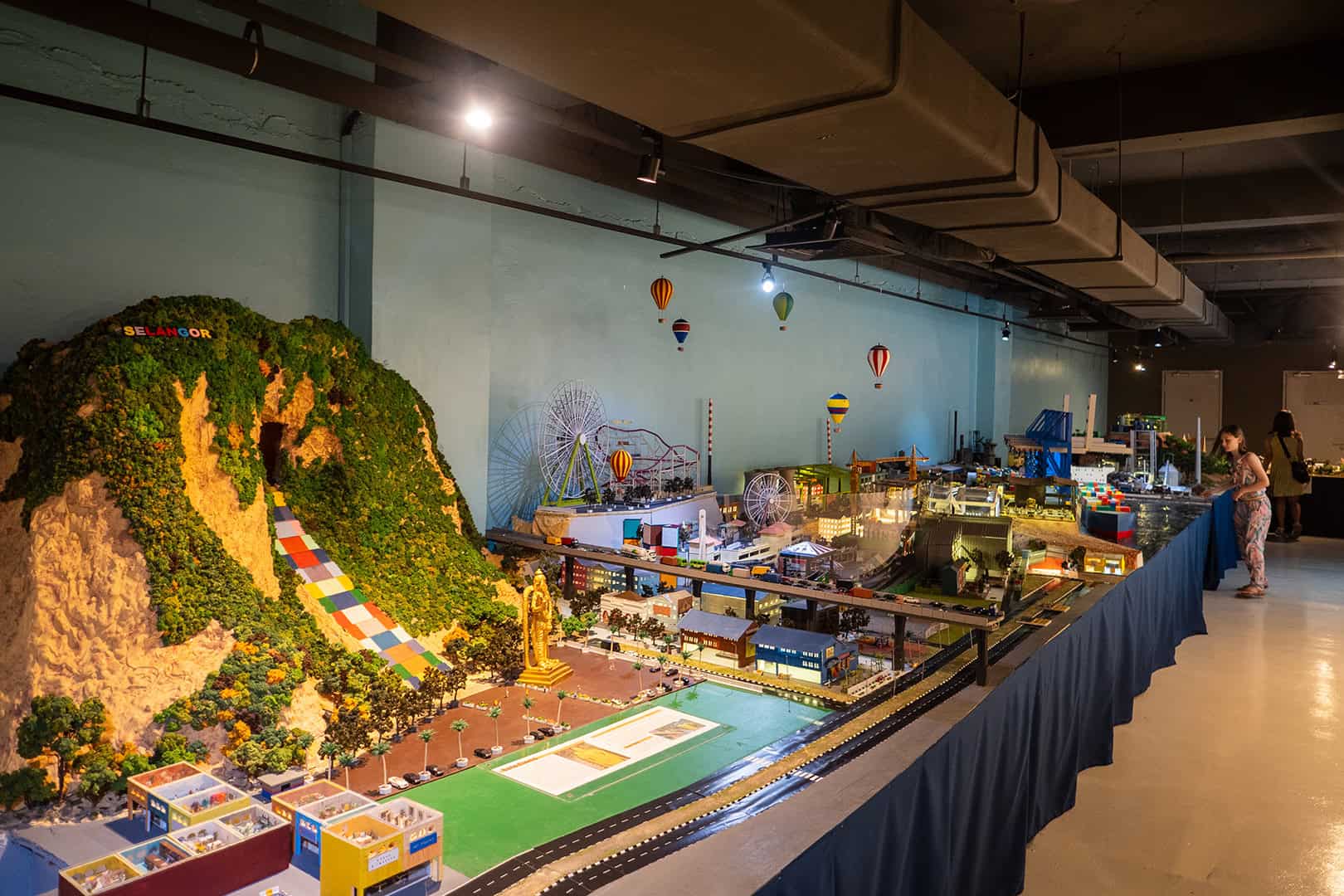 Mooi ontwerp  van de Batu Caves bij MinNature Malaysia