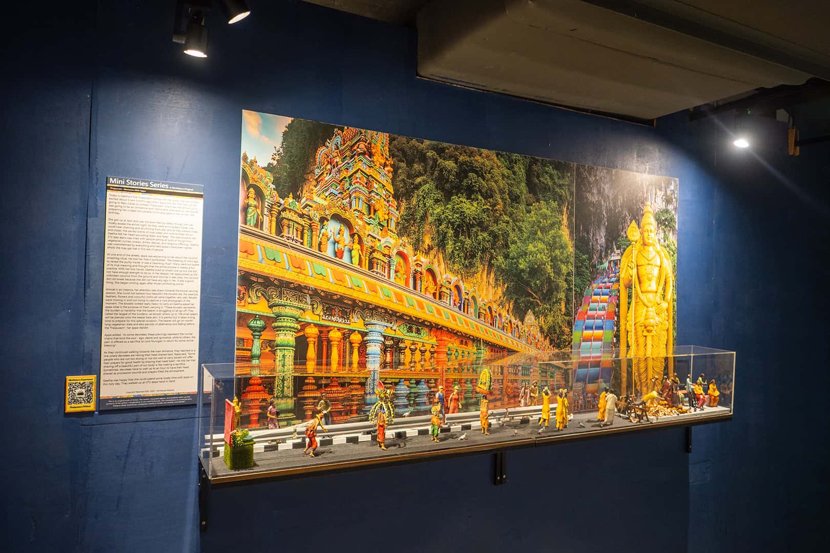 Miniatuur van de Batu Caves bij MinNature Malaysia