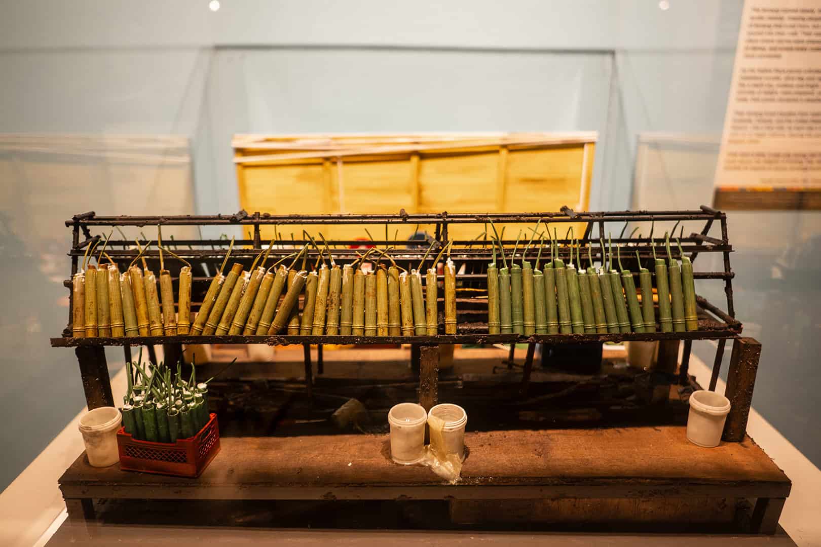 Bamboo sticky rice bij MinNature Malaysia