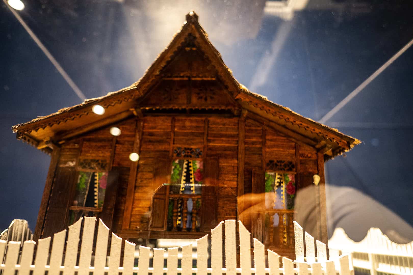 Typisch Maleisische woning bij MinNature Malaysia