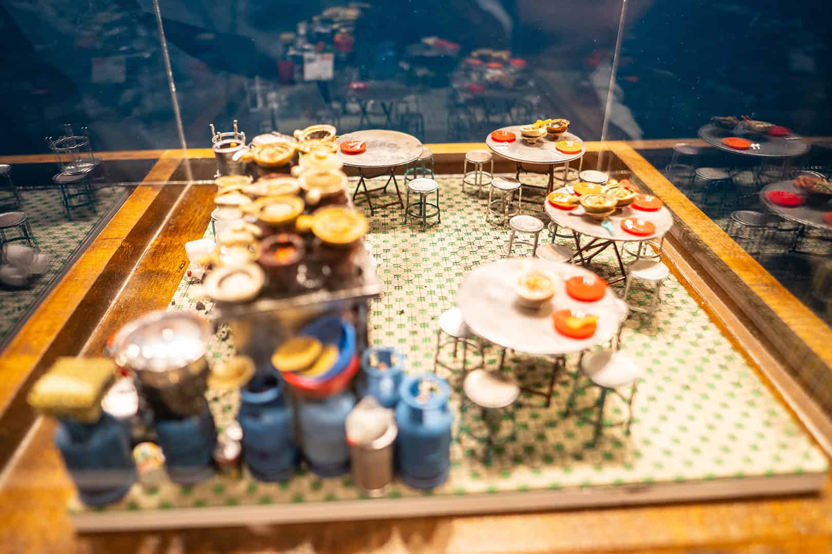 Streetfood bij MinNature Malaysia in Kuala Lumpur