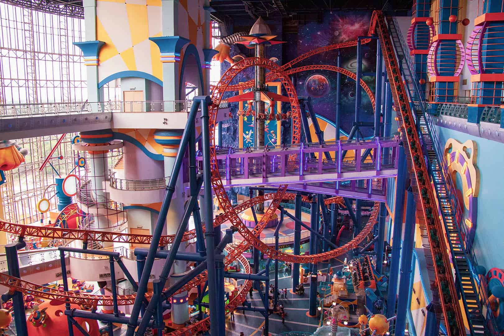 Berjaya Times Square Theme Park. Indoor pretpark in hartje ...