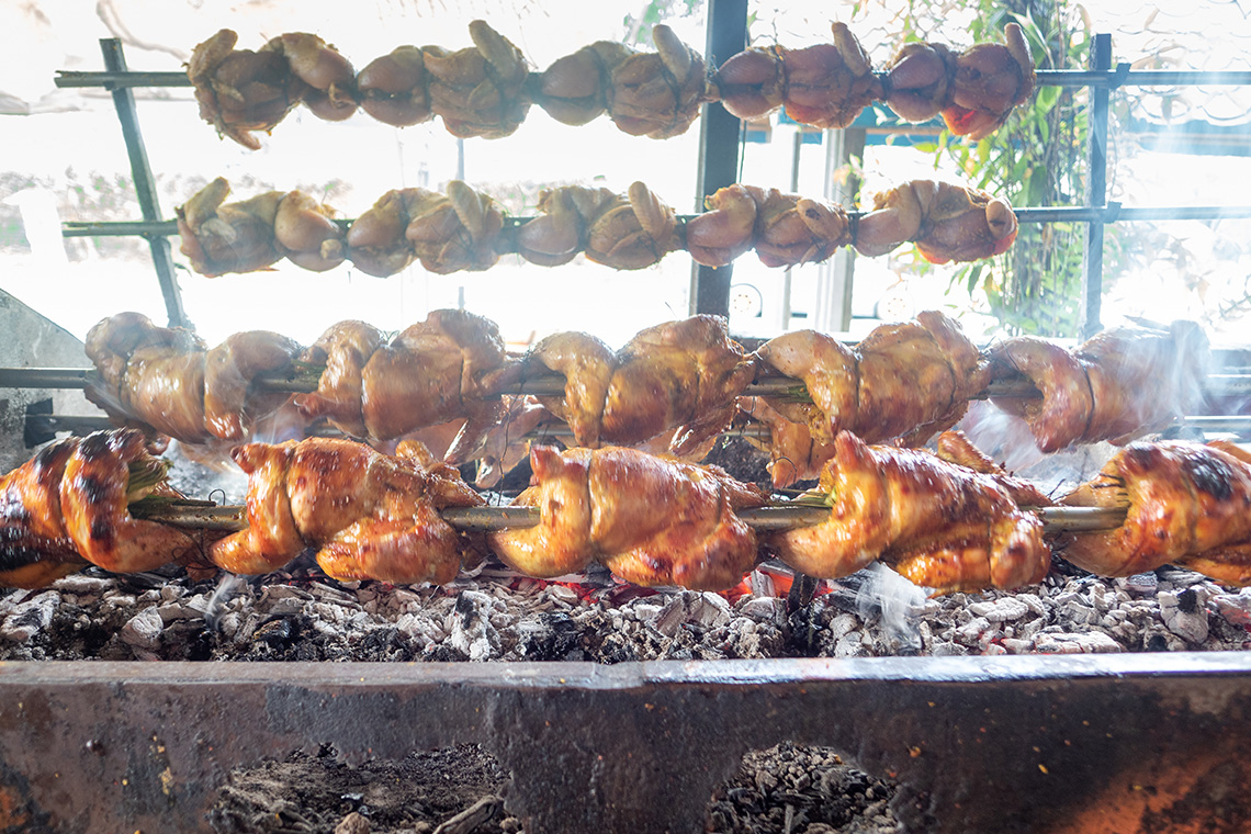 Ayam Golek 5 Bintang : Ayam Golek Seri Pahang - Asap Dapur / Kepada
