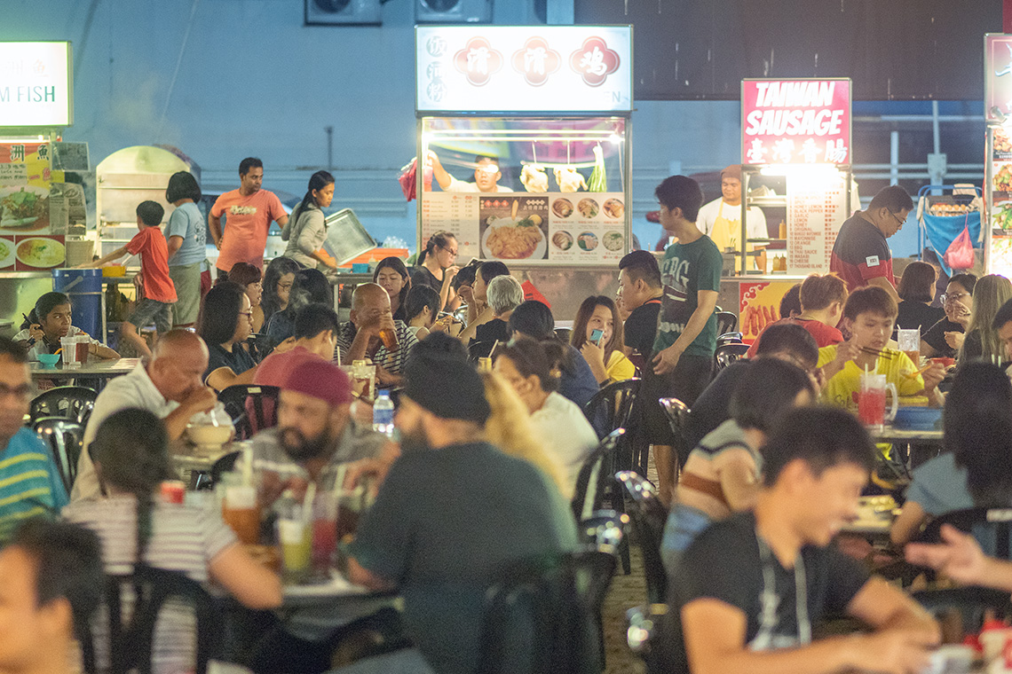 Foodcourt in Maleisie