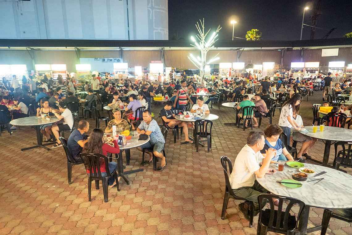 Foodcourt in Maleisie