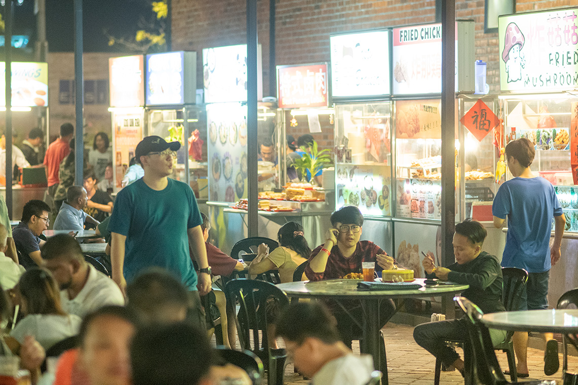 Foodcourt in Maleisie