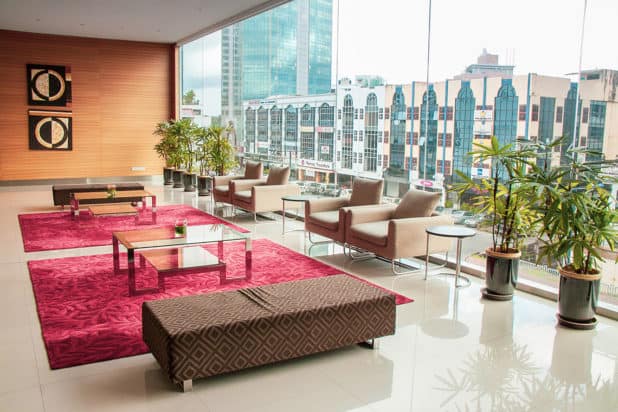 Pullman Kuching. Heerlijk luxe hotel in het centrum van de stad Kuching.