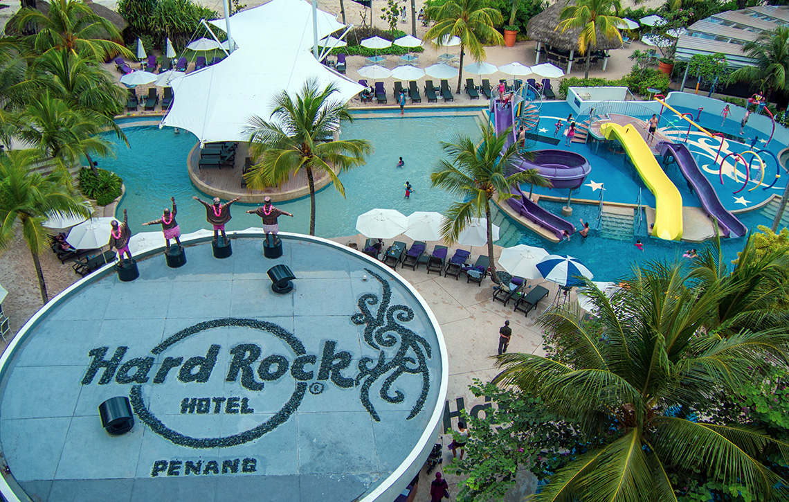 Hard Rock Hotel Penang Zwembad