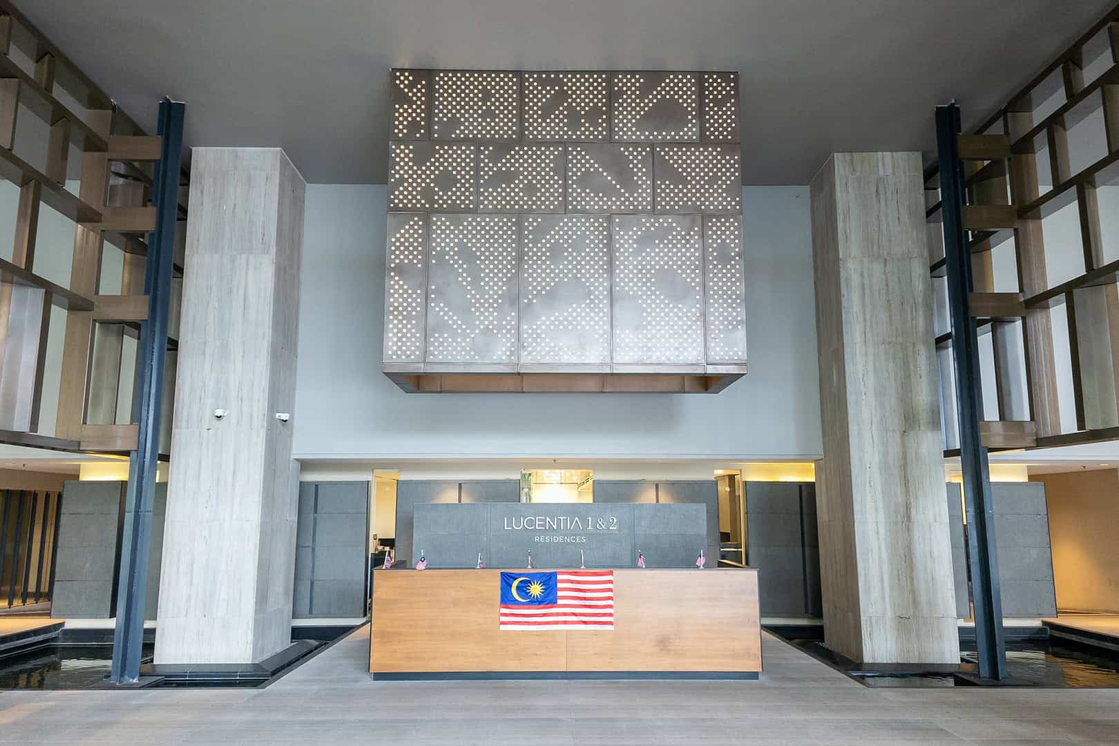 Lobby, Lucentia Residences, Lalaport BBCC in Kuala Lumpur