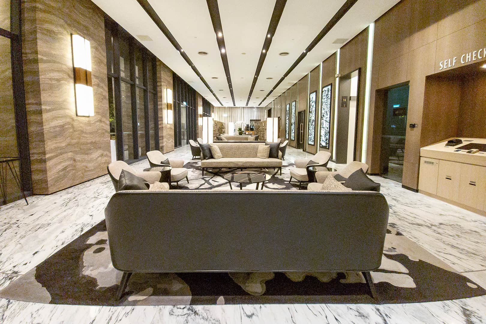 Lounge Star Suites KLCC (binnen Star Residences).