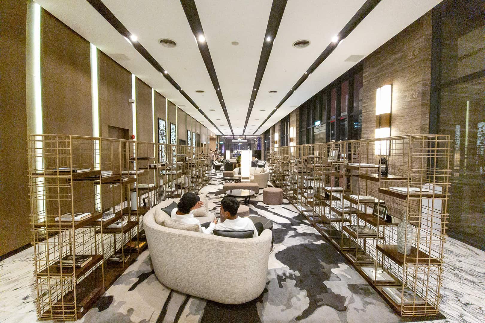 Lobby en lounge Star Suites KLCC (Star Residence Kuala Lumpur).