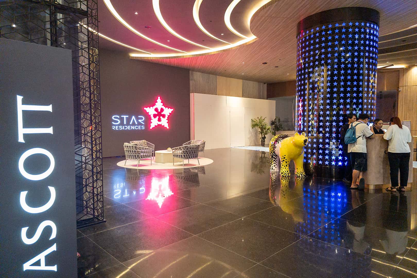 Ingang Star Suites KLCC (Star Residence Kuala Lumpur).