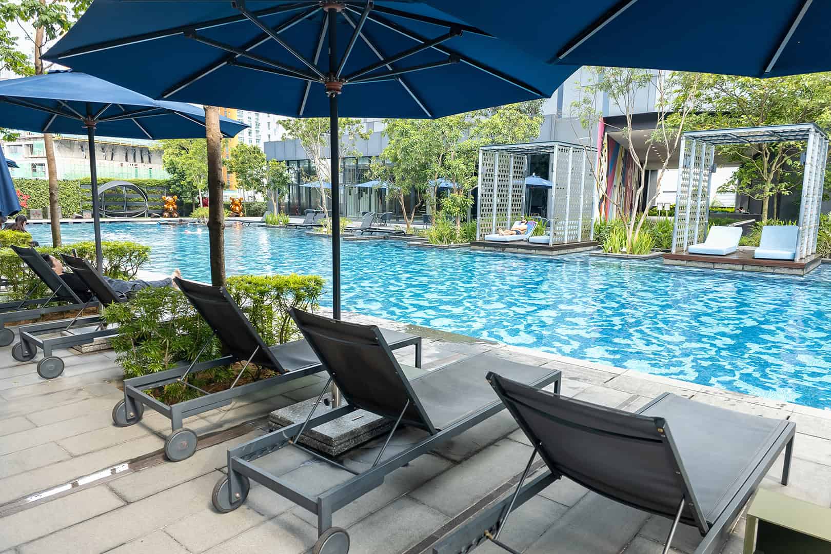 Fijn zwembad van Star Suites KLCC (Star Residence Kuala Lumpur).
