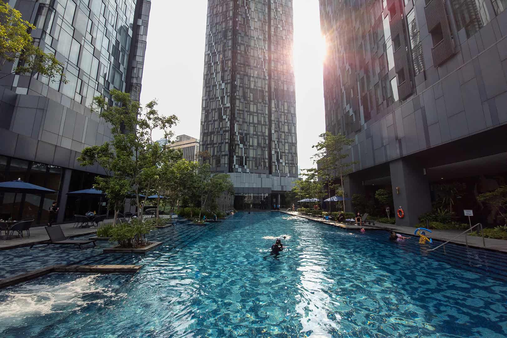 Zwembad Star Suites KLCC