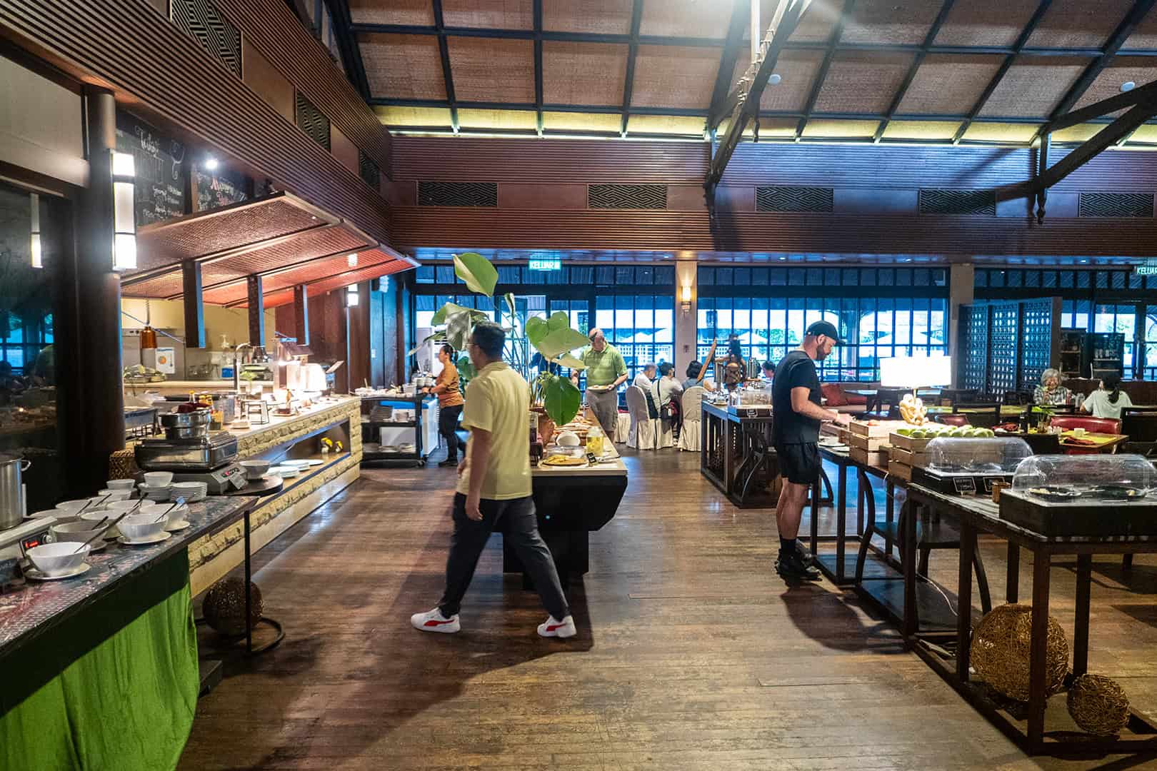 All you can eat Mulu Marriott Resort