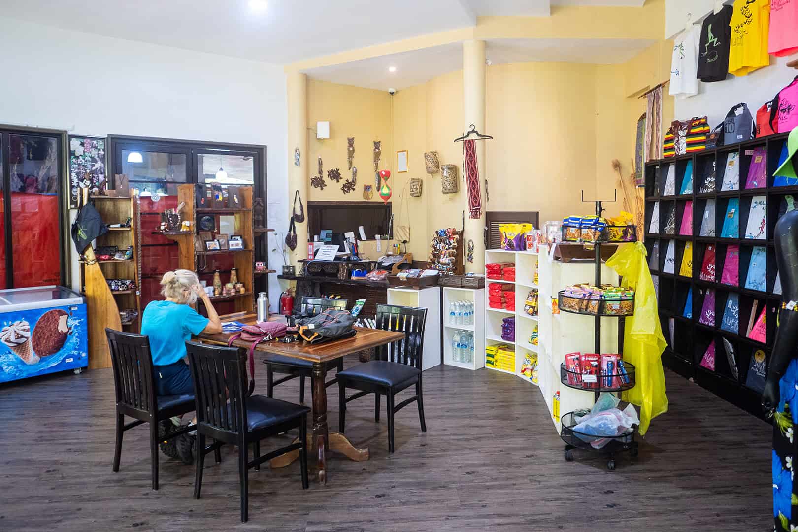 Small shop at Mulu Park HQ