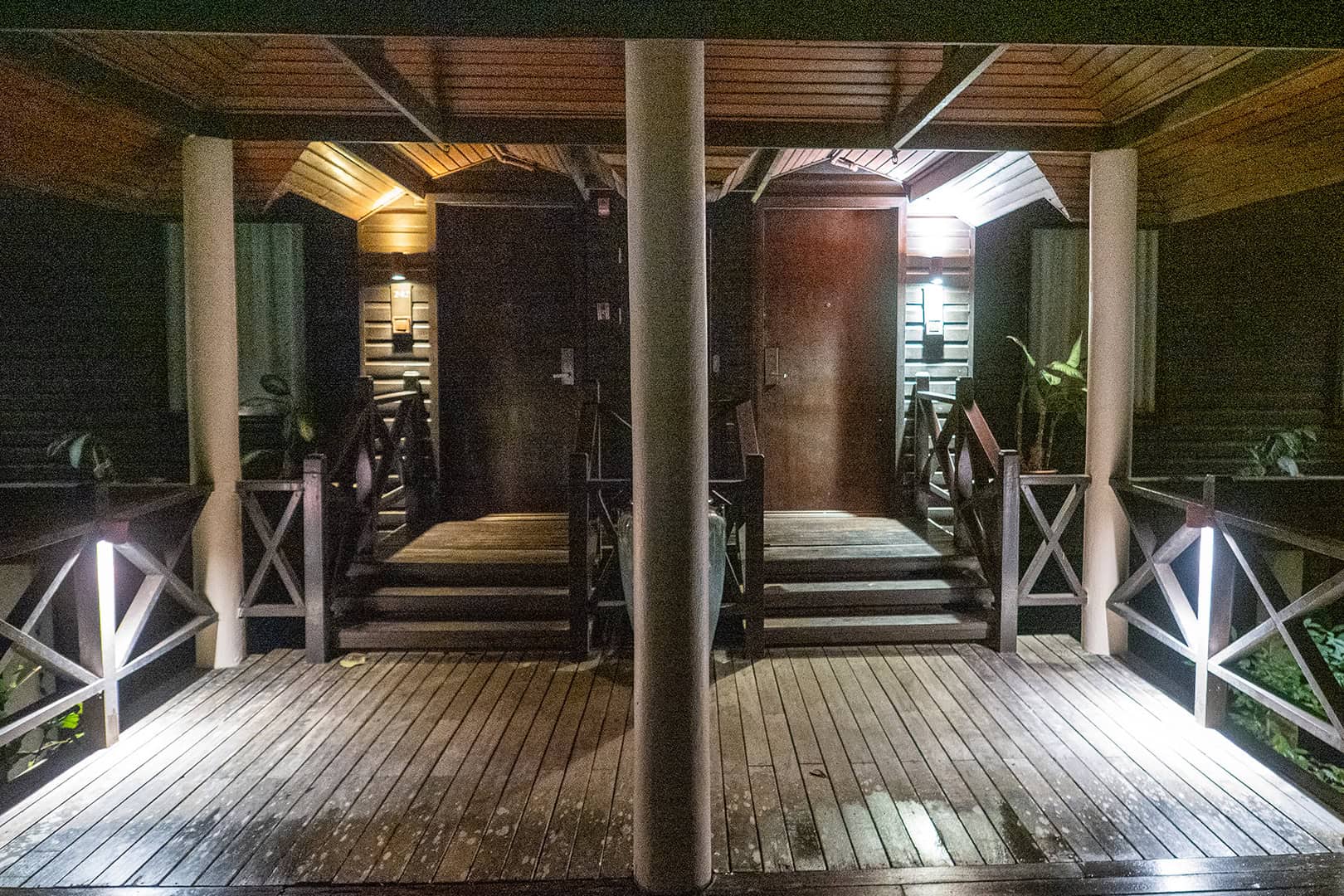 Ingang kamer Mulu Marriott Resort