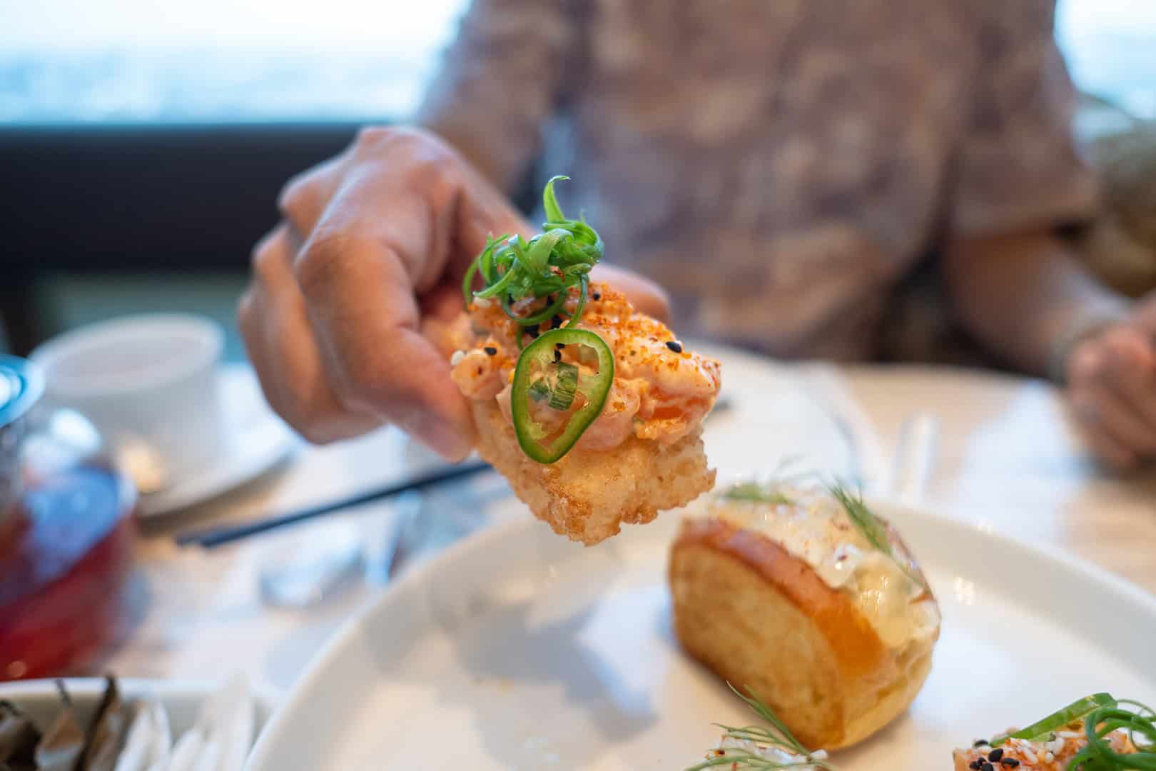 Park Hyatt Kuala Lumpur - Afternoon Tea - Gevuld gerechtje