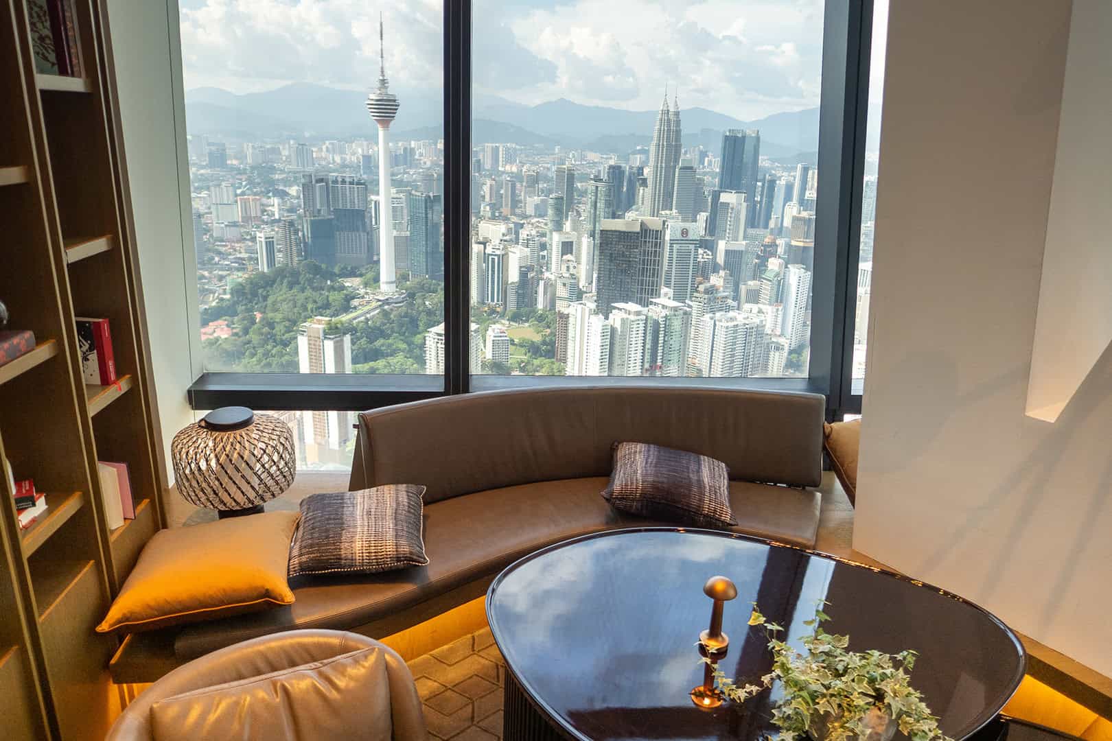 Park Hyatt KL: Uitzicht op KLCC