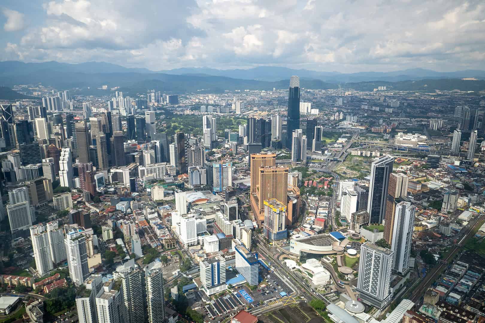 Park Hyatt Hotel Kuala Lumpur: Geweldig uitzicht
